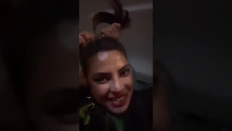 Priyanka Chopra with Ponytails hairstyle!👱‍♀️👶 #bollywood #hollywood #entertainment