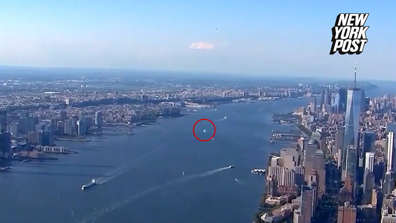 Mysterious orb-like object caught hovering over Lower Manhattan shocks New Yorkers