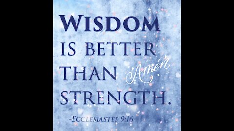 Stay strong and tap into your Wisdom