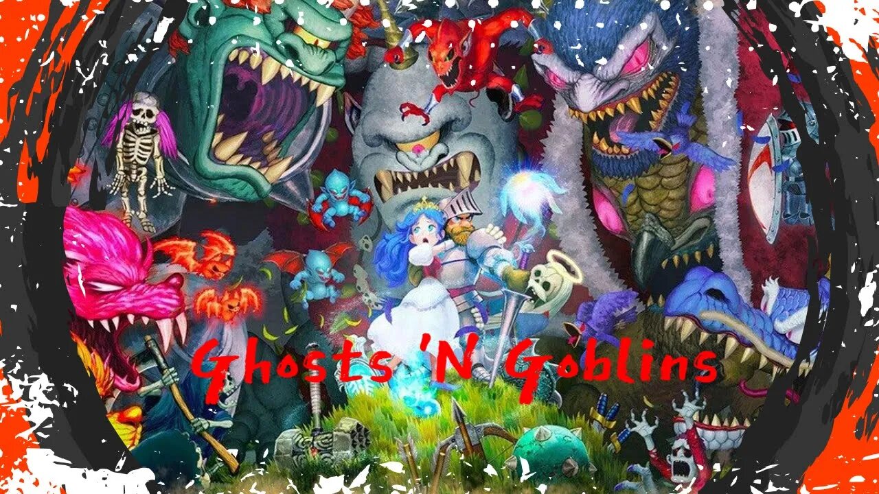 Half-Baked Ghosts and Goblin Slaying In GHOSTS 'N GOBLINS!!