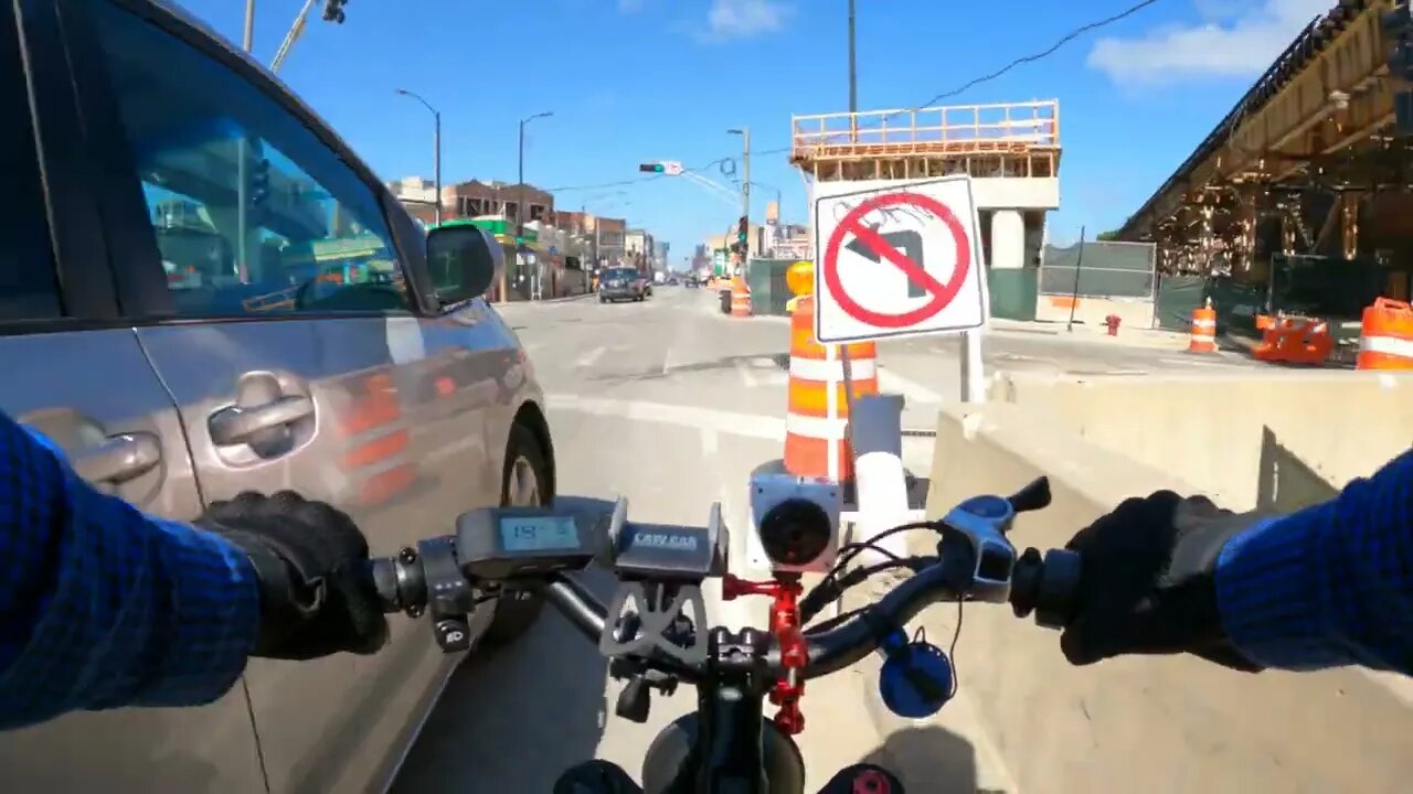 ARIEL RIDER X-CLASS 52V : ZIPPY COMMUTE FROM DOWNTOWN CHICAGO : GOPRO HERO9 : 4K POV : PT.2