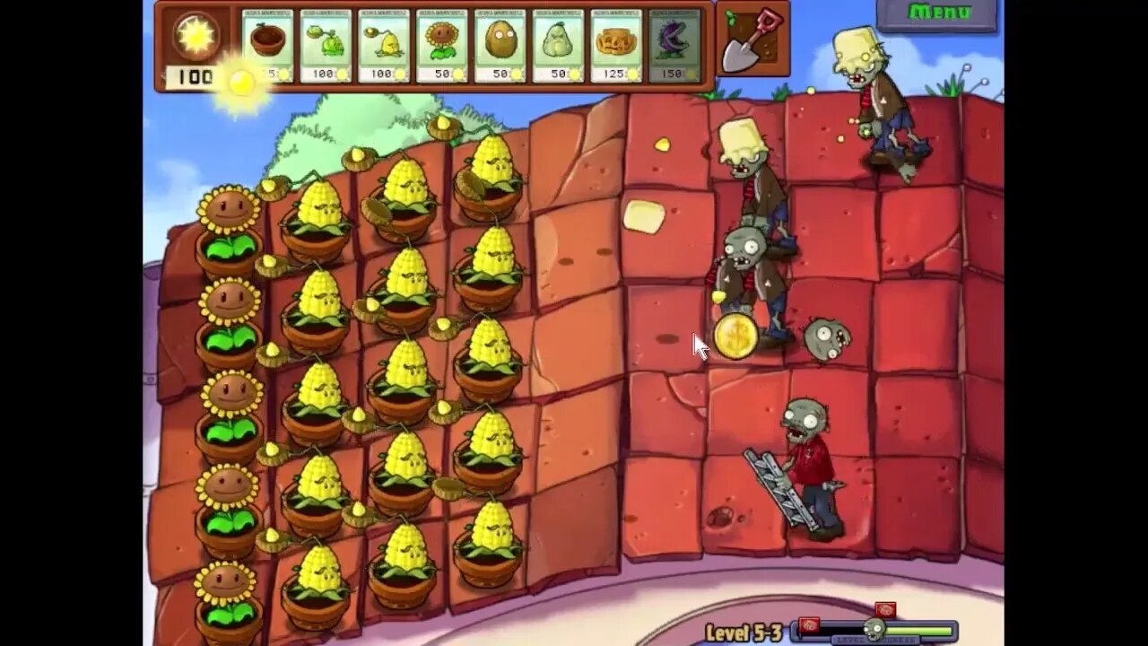 Plants vs. Zombies 5-3