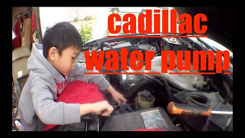 Detailed water pump Replacement Cadillac CTS √ Fix it Angel