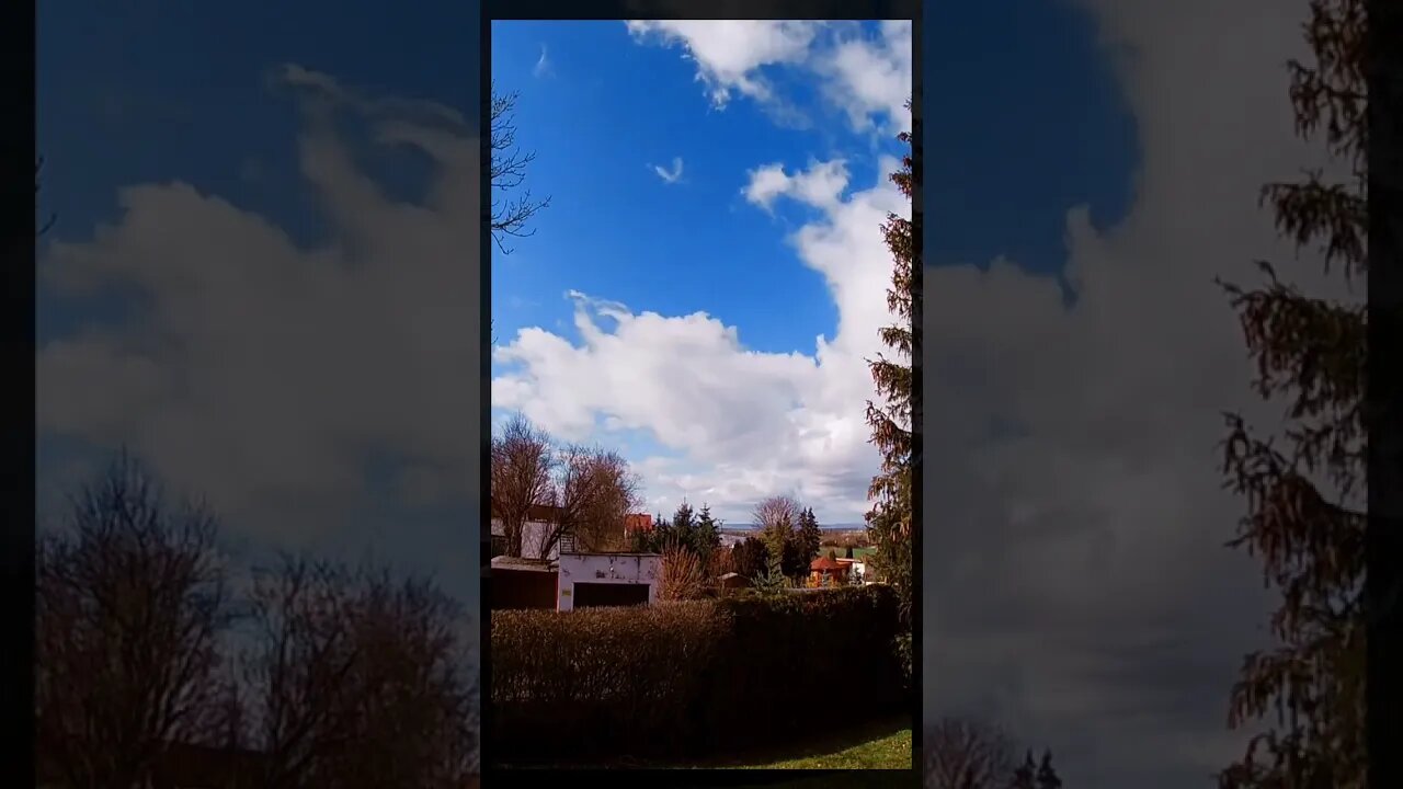 GoPro Hero 7 Silver | Hyperlapse | Clouds | City Bad Langensalza