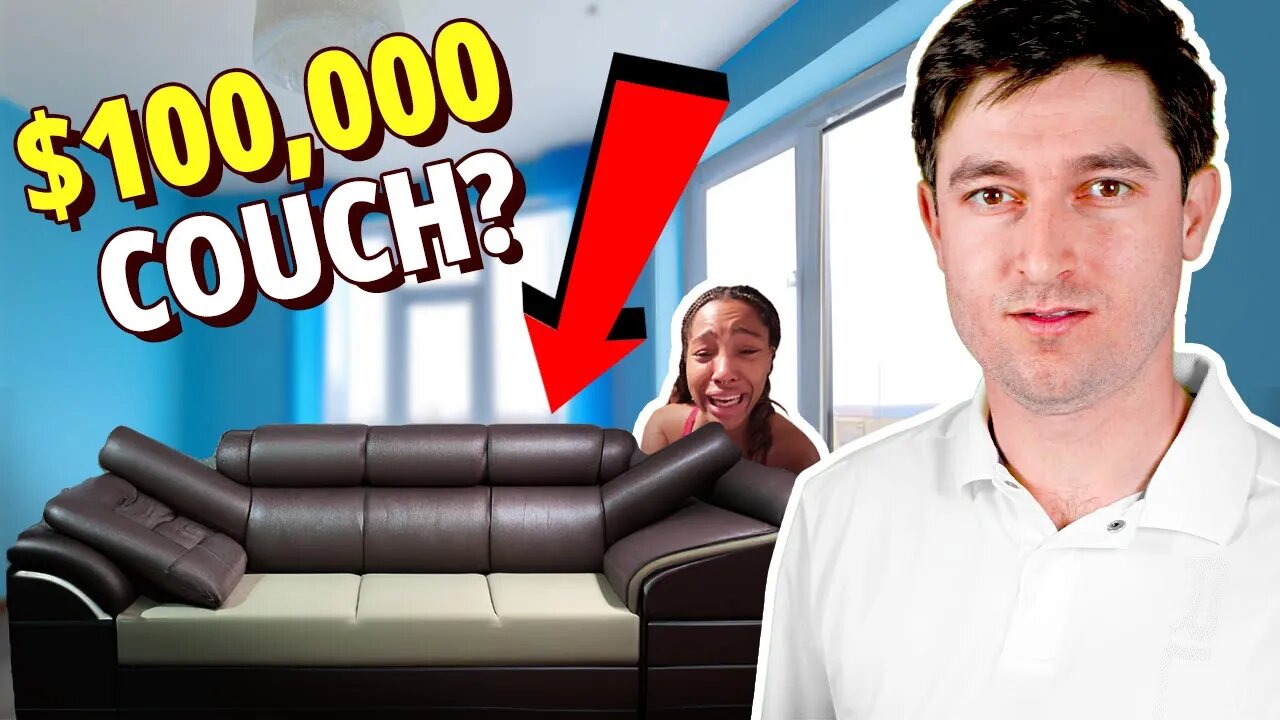 Youtuber ACCIDENTALLY Buys $100k Couch