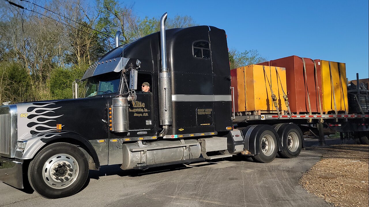 COMING HOME WITH A LOAD on the FLATBED