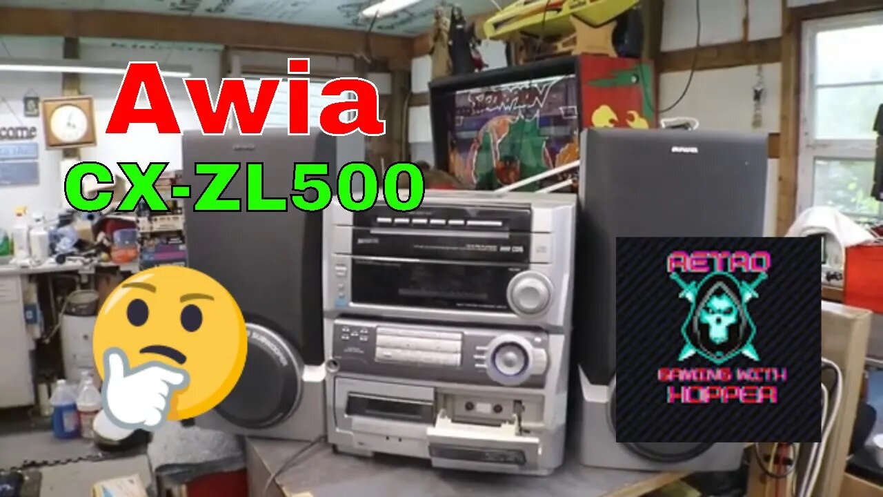 Aiwa CX-ZL500 All In One / Cassette Drive Repair Belts & Door