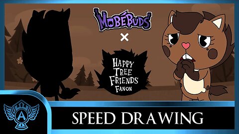 Speed Drawing: Happy Tree Friends Fanon - Mila | Mobebuds Style