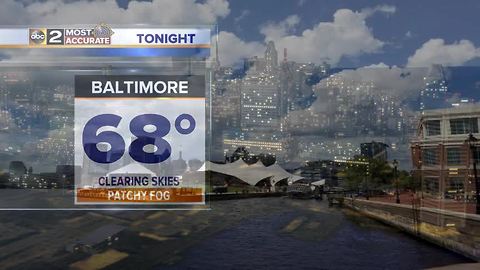 Clearing Skies Return to Baltimore