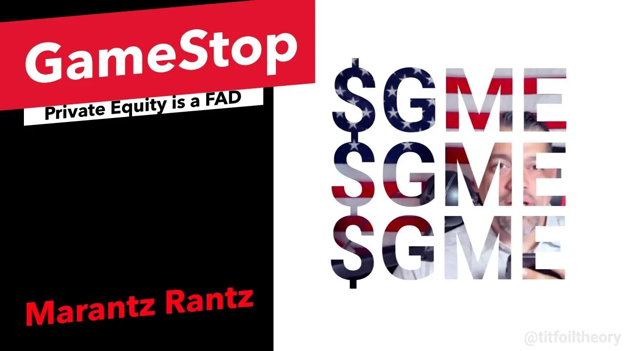 GameStop - GME Private Equity Is A FAD