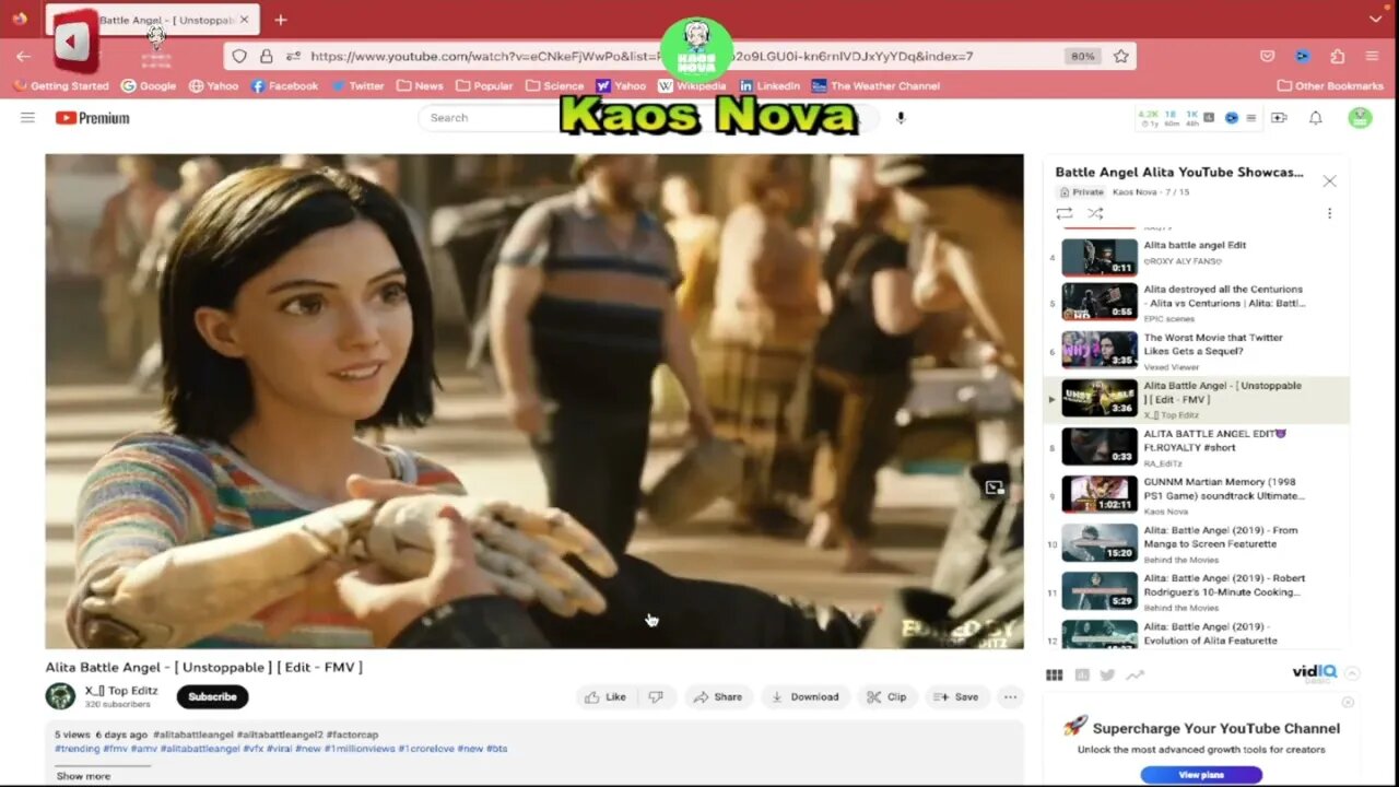 Battle Angel Alita YouTube Showcase, Season 3, Episode 1 @user-ci7cs9mg8f #kaosnova #alitaarmy