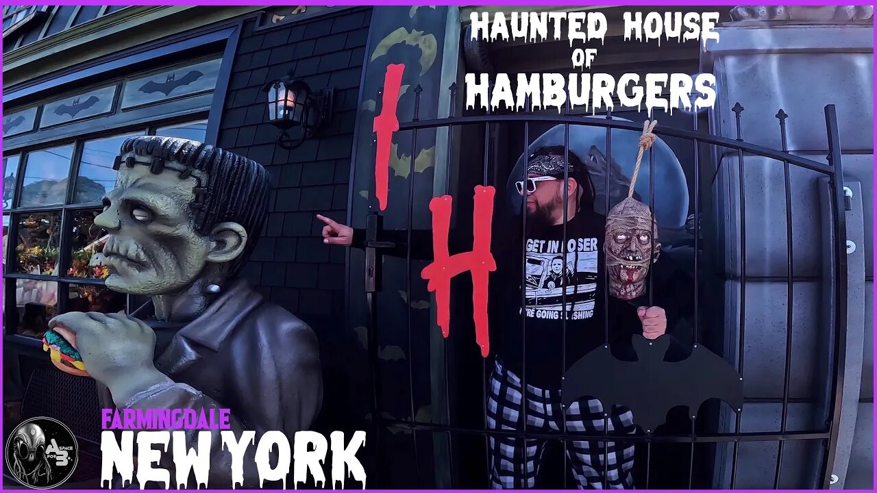 Haunted House Of Hamburgers New York Good eats Van life across America in 2022 Ford Transit Connect