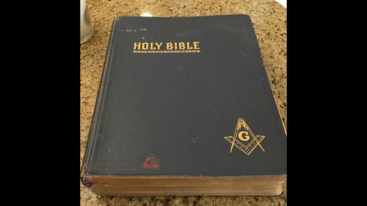 1950's Masonic Bible