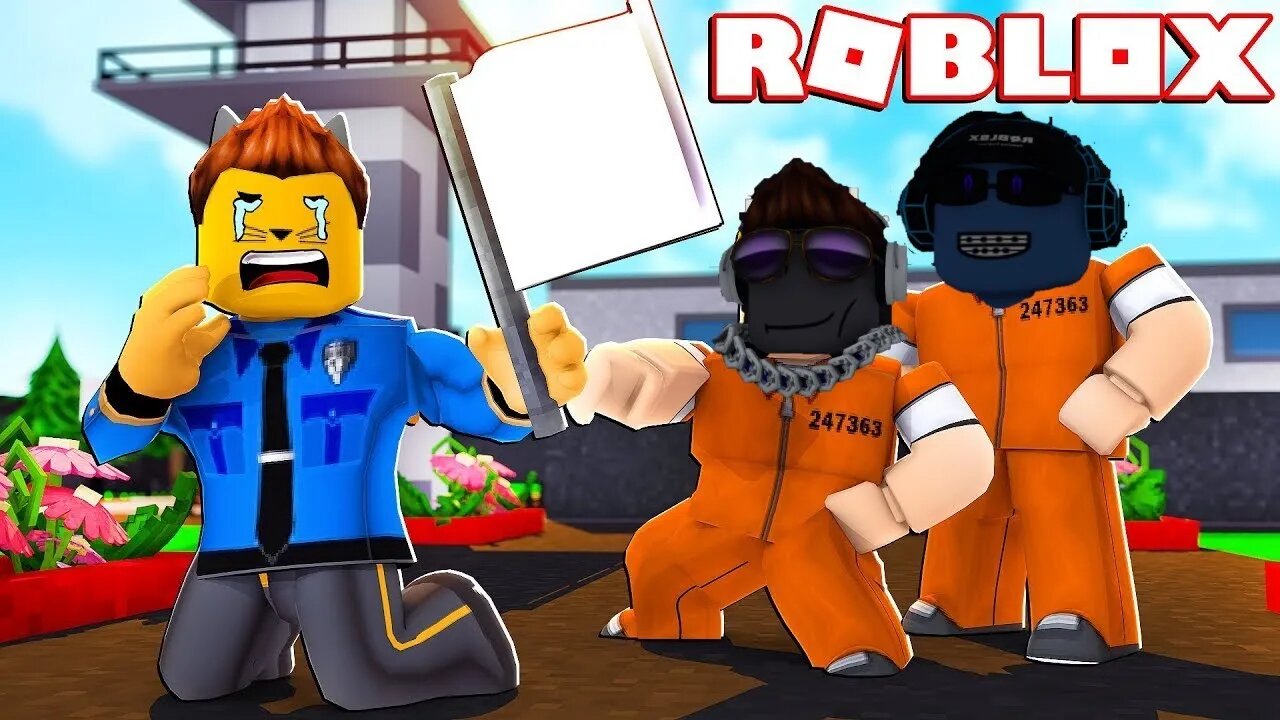 5 YEAR OLD TRIES TO ESCAPE ROBLOX JAIL!!! RAGE QUITS!!!