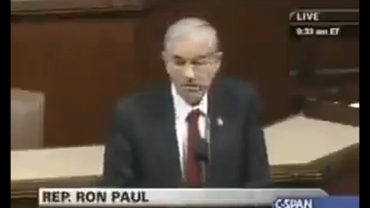 Flashback - Ron Paul Tells The Naked Truth About Who Created Hamas