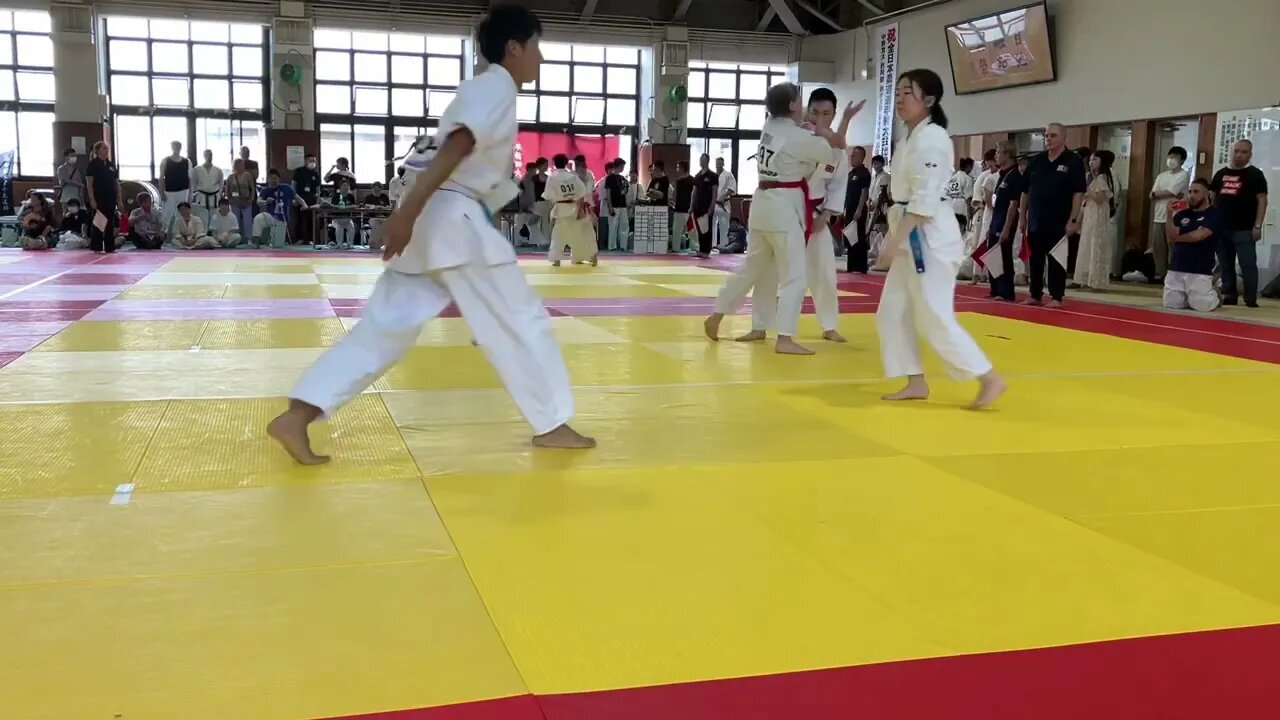 ’23/7/15 WSAF合気道競技世界選手権大会 演武競技 無段の部 乱取り基本の形17本 5