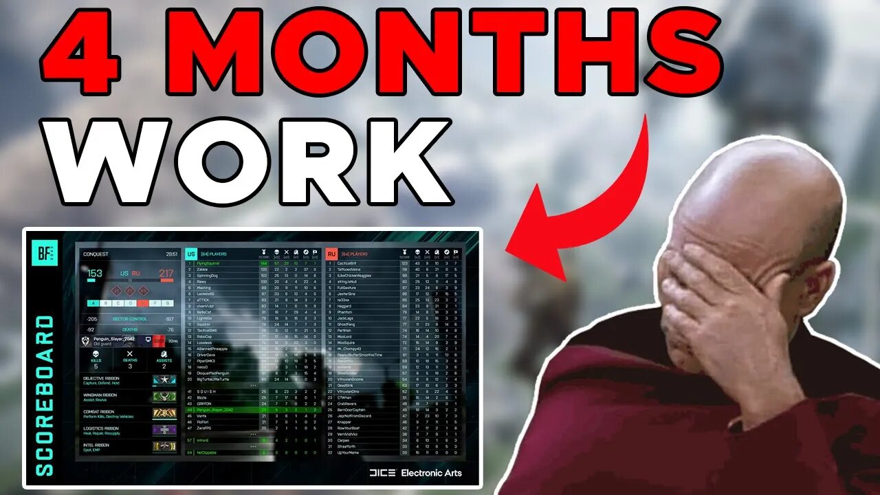 Battlefield 2042 4 Months of Updates For THIS?! - Scoreboard 3.3 Patch
