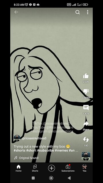 Trying _out_a_new_style_with_my_booo😂😂😉#short#memes