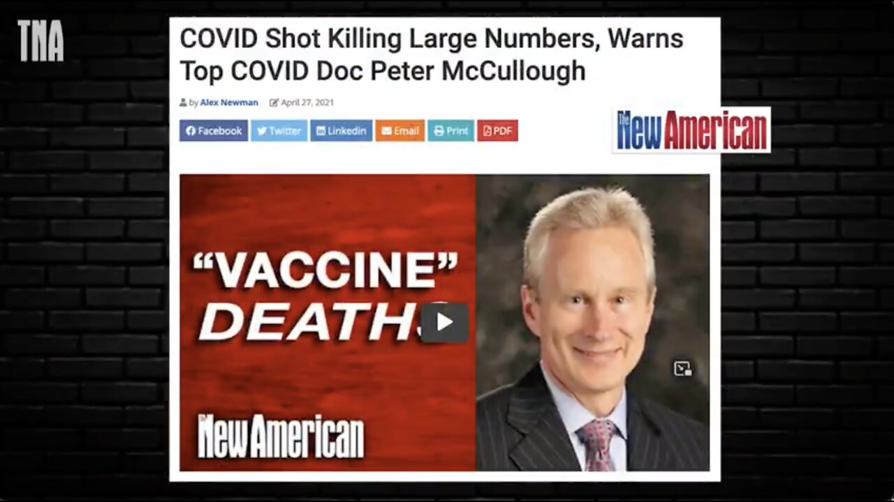 We are winning with the truth about the vaccine