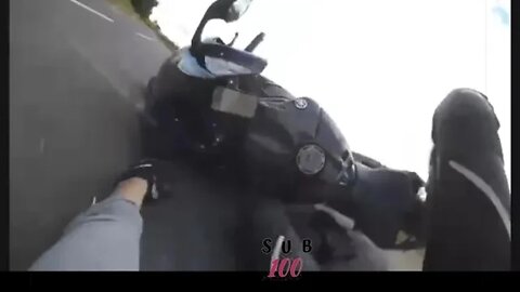 YAMAHA R1 MOTORBIKE CRASH