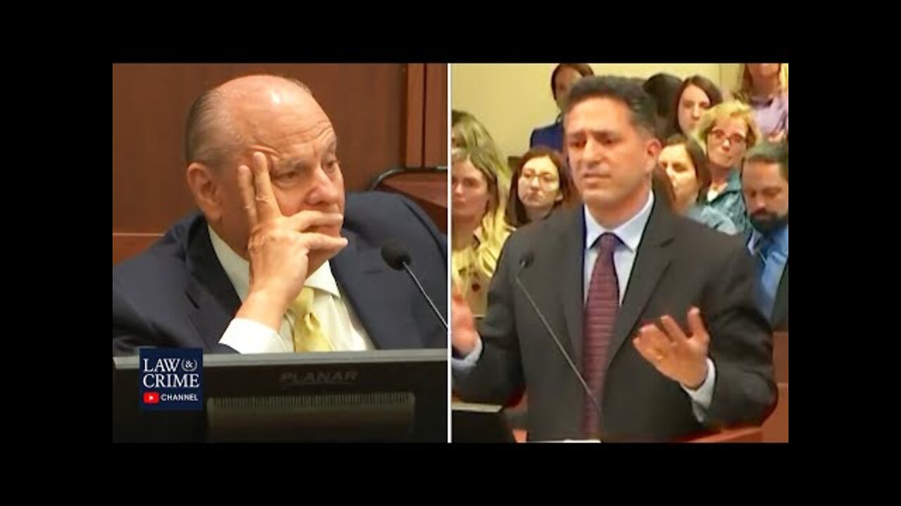 Witness Begins to Lose His Patience During Questioning From Heard's Attorney