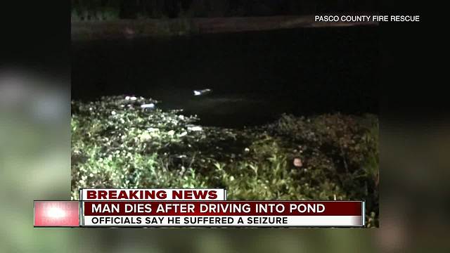 1 dead, 2 rescued from car in water at Wesley Chapel District Park