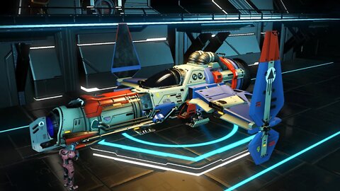 No Man's Sky - Red White Blue Fighter Ship Location