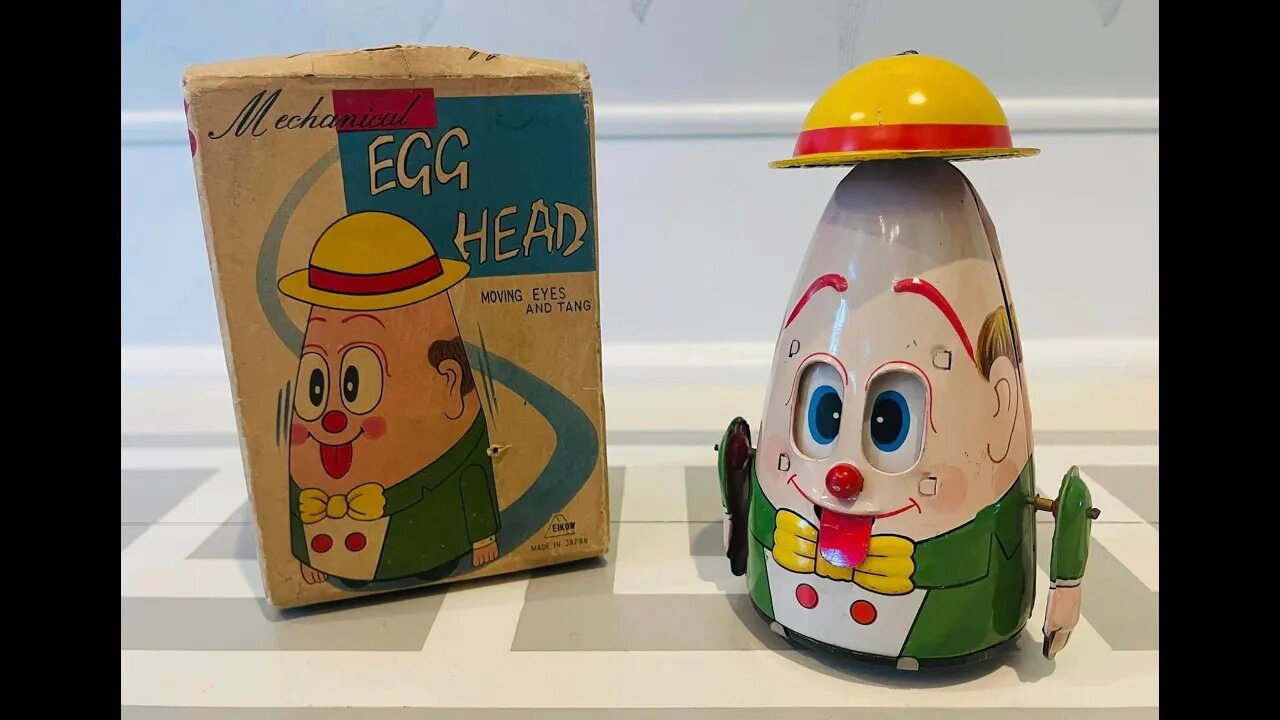 Egg Head is a strange lovable toy! 🥚