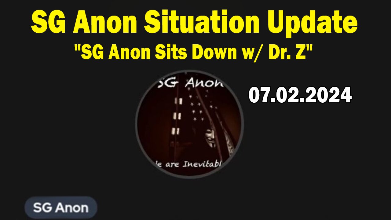 SG Anon Situation Update July 2: "Discuss Humanity, World Optics, The Length Of The War"