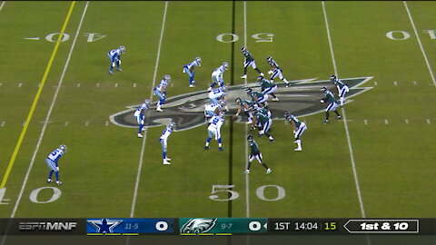 Cowboys vs. Eagles Week 18 Highlights - NFL 2021