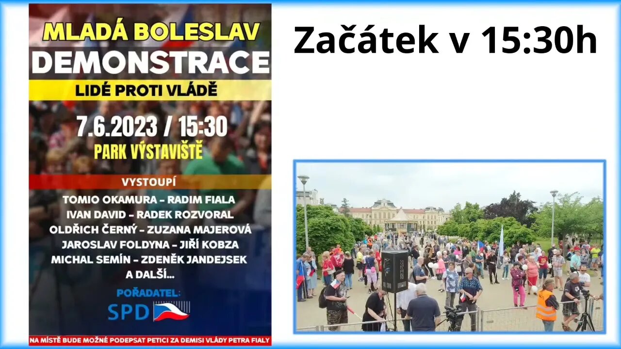 SPD v Mladé Boleslavi LIVE
