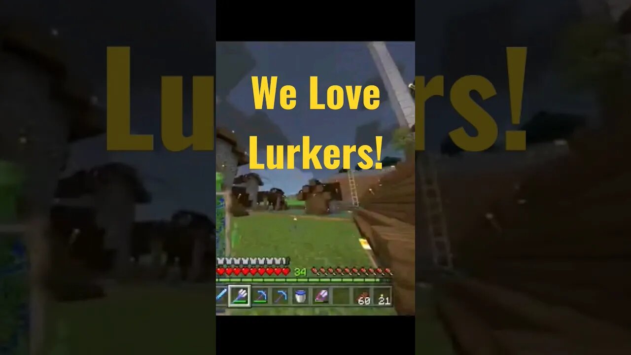 We LOVE Lurkers! Swing Thru! #MiM #marriedinminecraft #Minecraft #Xbox