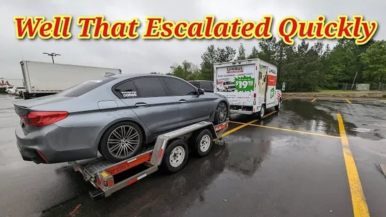 On The Road And Boom This Blows Out, Now What Do We Do? BMW Road Trip Part 2