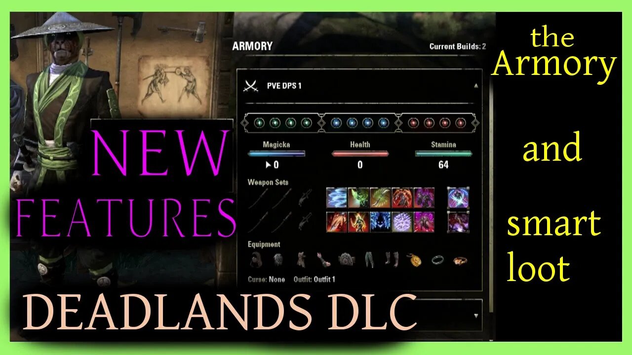 Armory and Curated Loot in ESO new DLC The Deadlands