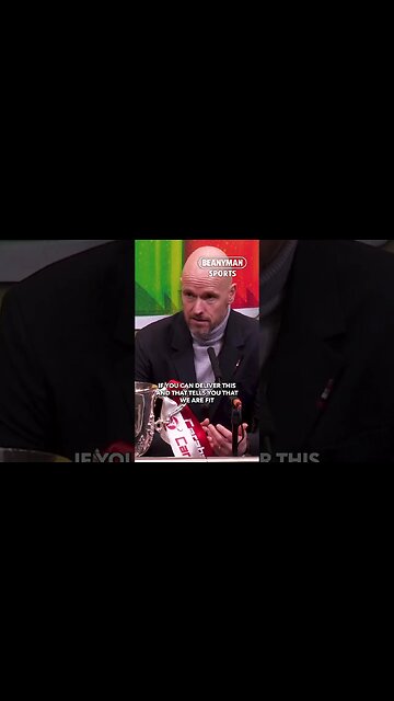 'It's a MASSIVE performance! Physically fit, mentally fit and energy!' | Erik ten Hag