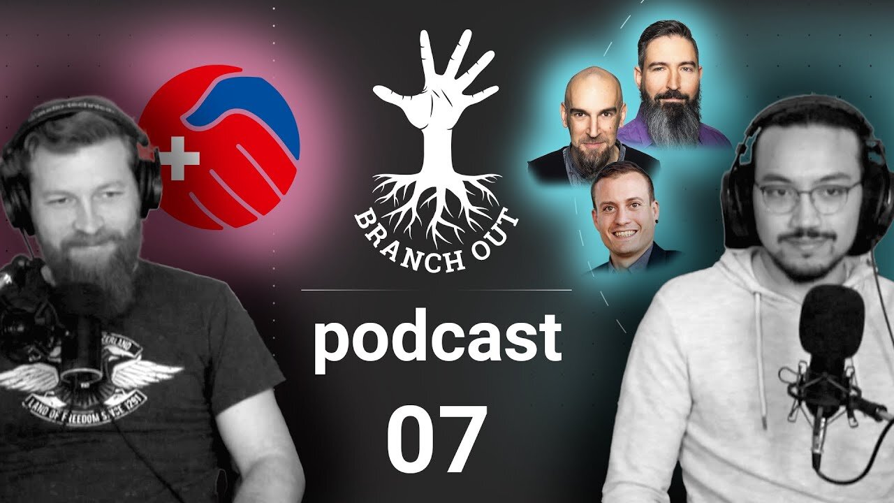 EP07: Aufrecht Schweiz with guests Patrick, Martin and Alex