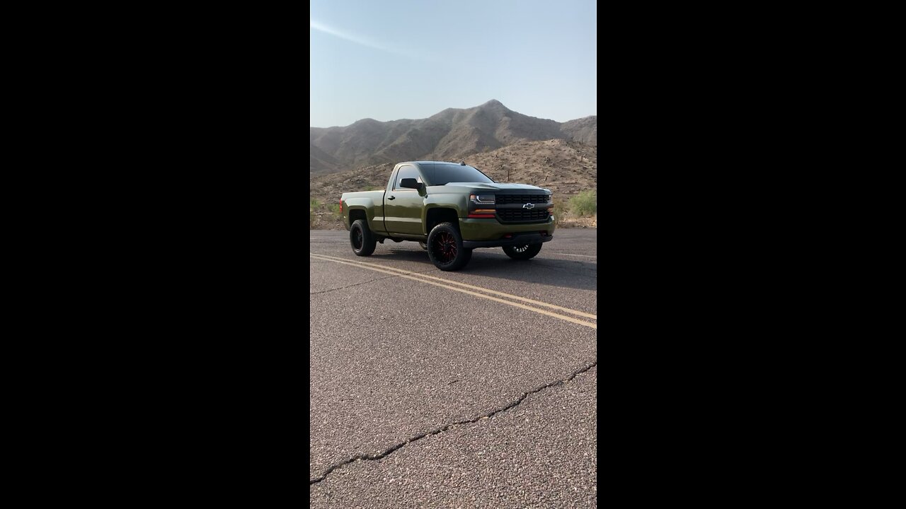 The Green Silverado