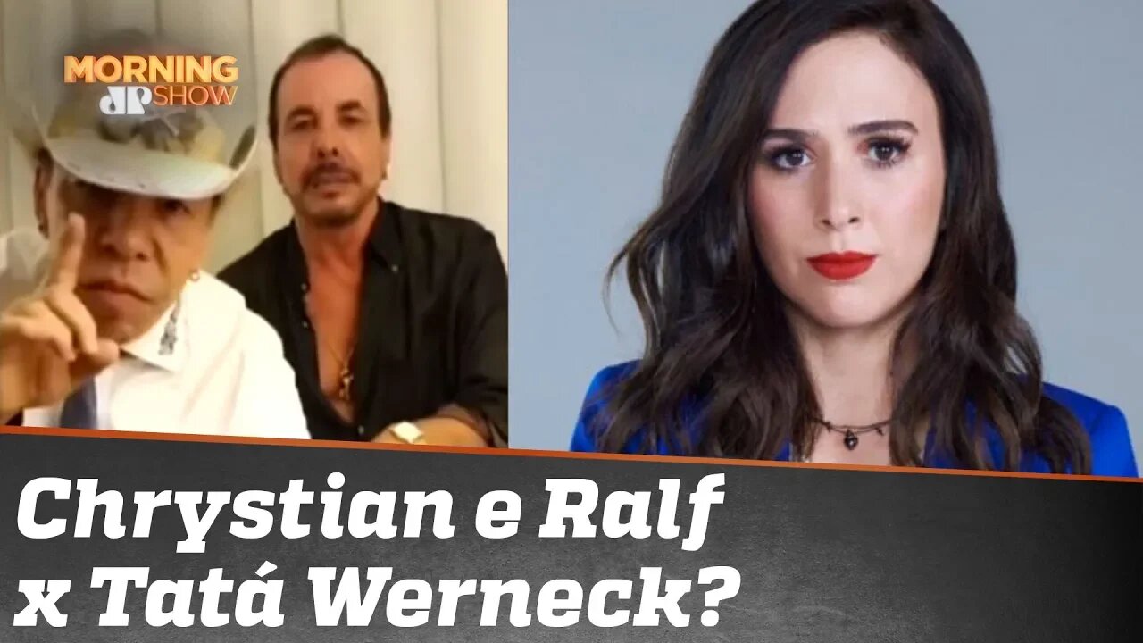 Chrystian e Ralf respondem a Tatá Werneck: “A gente continua vivo!”