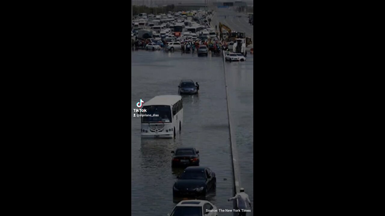 Rainfall and flooding in Dubai