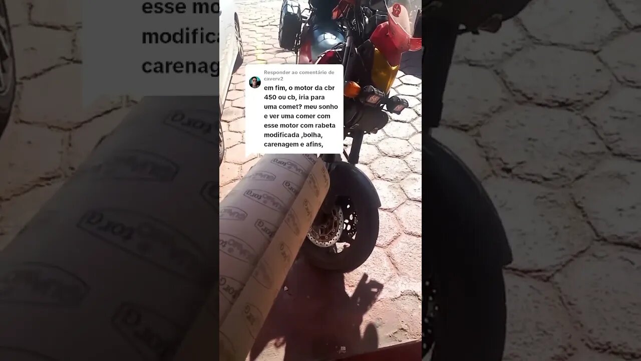 Motor CBR CB 450 na comet ? - Perguntas Feitas na Rede Vizinha (Aquela que as "muié dança")