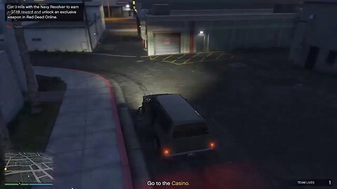 Playing GTA with friends