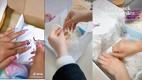 Packaging Orders ASMR Check ✅ Small Business Ideas 🛍️ TikTok Compilation 💖 ||• ~𝐢𝐥𝐲 12 Subs💖• Part 2