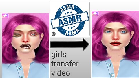 Viral ASMR video # girls makeup & transfermation ❤️💕❤️