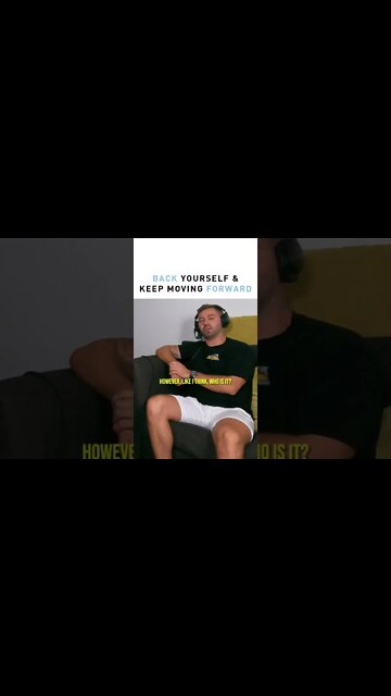 Back Yourself ❤️ #mindset #motivation #success