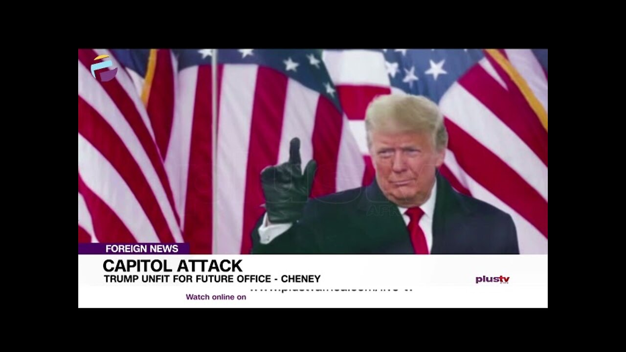 Capitol Attack: Trump Unfit For Future Office - Cheney | FOREIGN