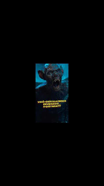 Você e o Drácula em um navio: O que você faria? | Fita Nerd