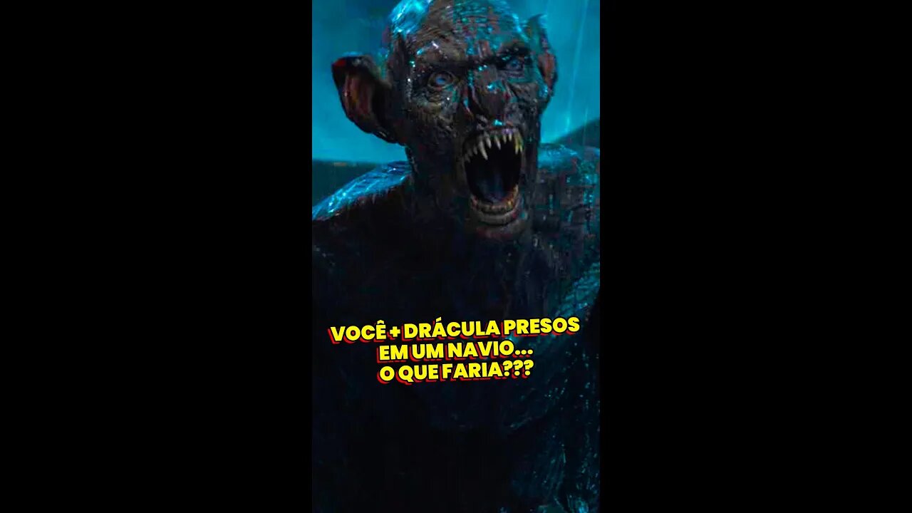 Você e o Drácula em um navio: O que você faria? | Fita Nerd