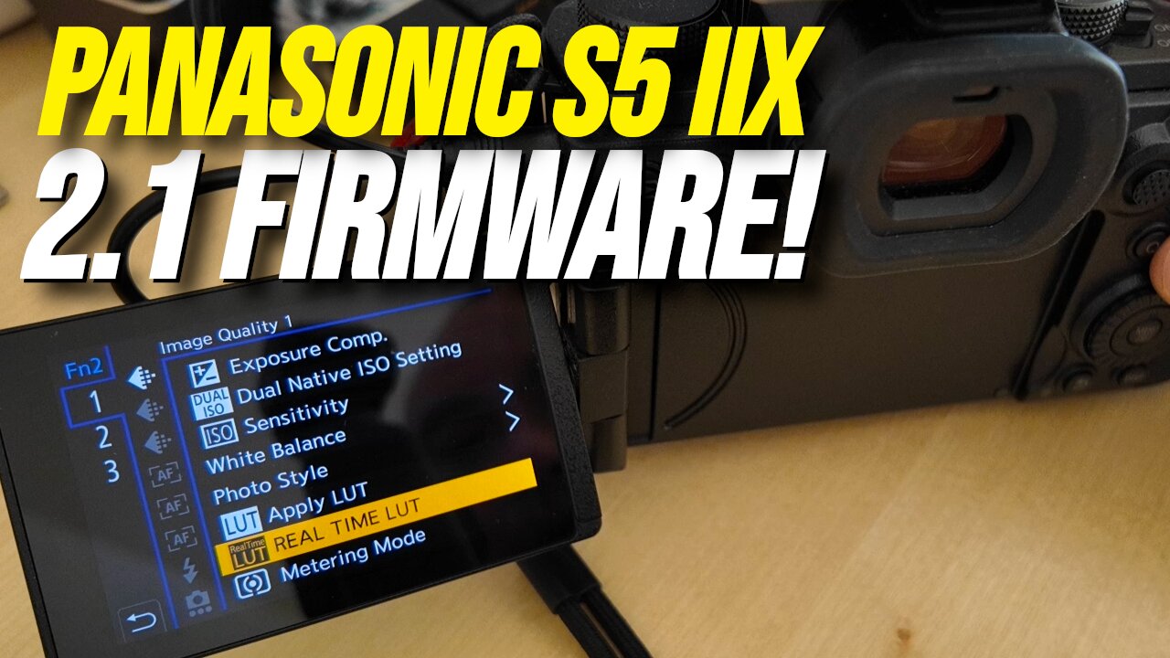 BIG Panasonic Firmware 2.1 Update! (Panasonic S9, S5 II, S5 IIX, S5)