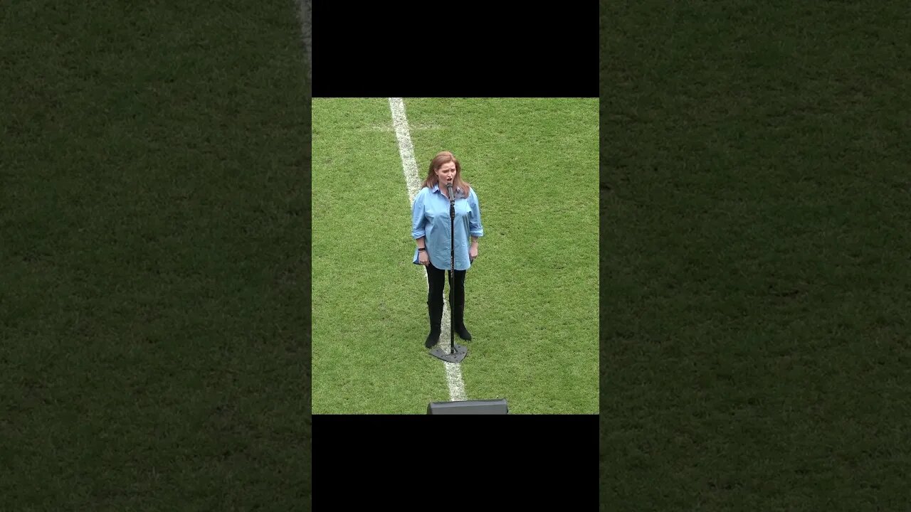 Abide With Me sung before charity football match at Wigan Athletic | FA Cup winners 2013 #shorts