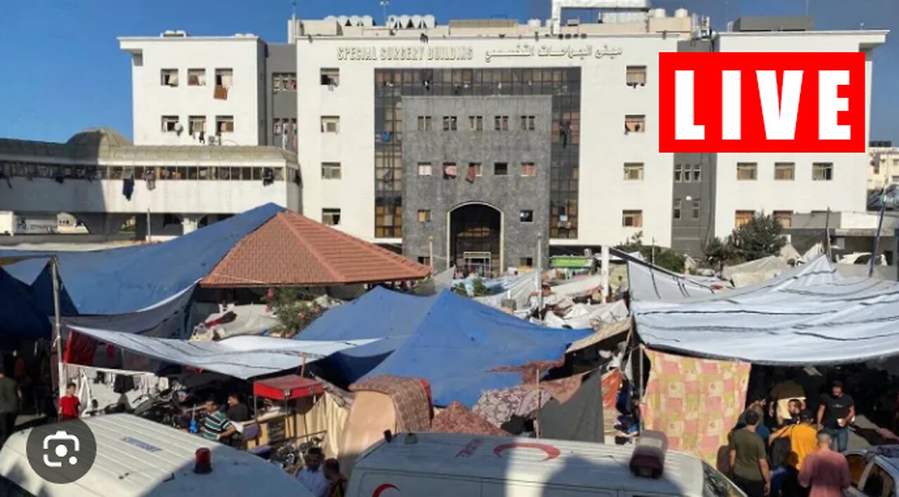 Israeli military storms Al Shifa hospital in Gaza. Fighting inside now!